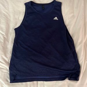 Adidas Dry Fit Tank Top. Blue. Size L.
